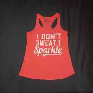 Chin Up Apparel Red Racerback Tank